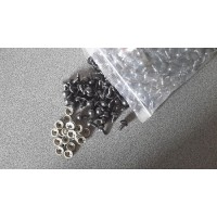 10 mm ogen zwart 
